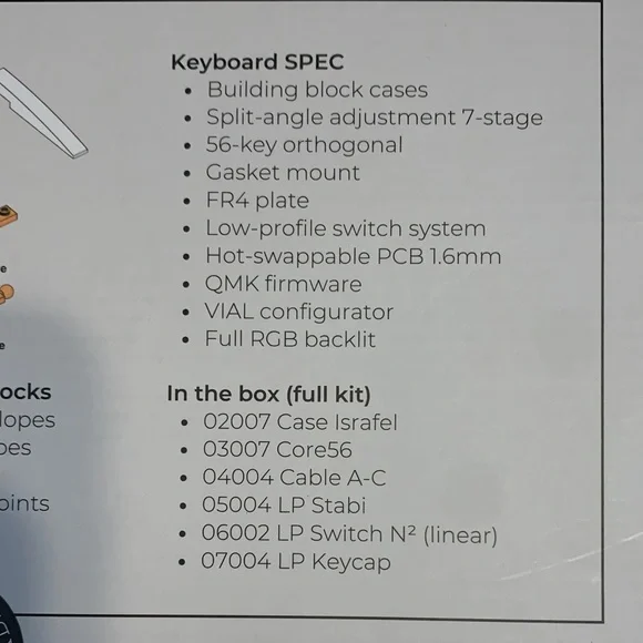 Low Profile Ergo-Split Keyboard - Picture 11 of 11